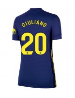 Atletico Madrid Giuliano Simeone #20 Vieraspaita Naisten 2025-26 Lyhythihainen
